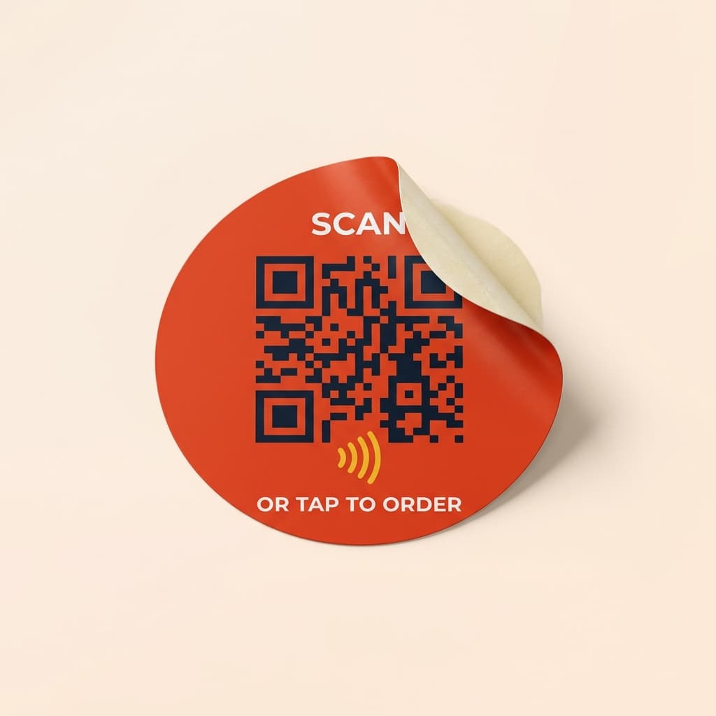 QR sticker